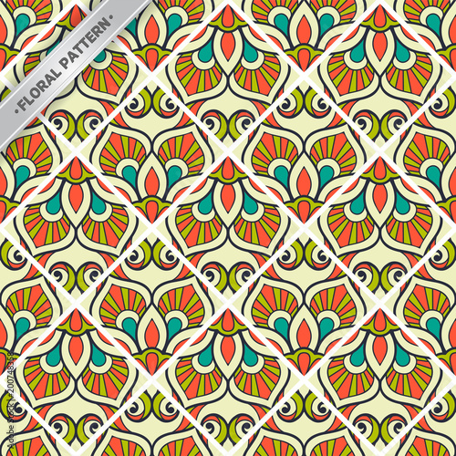 Seamless pattern tile