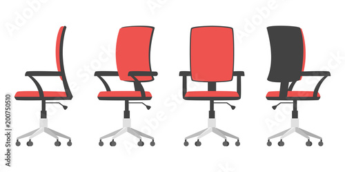  illustration of office chair