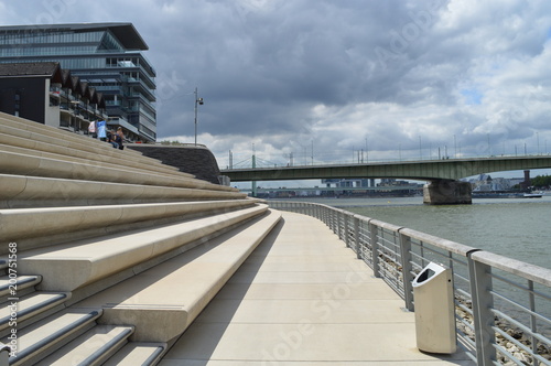 River Rhine waterfront