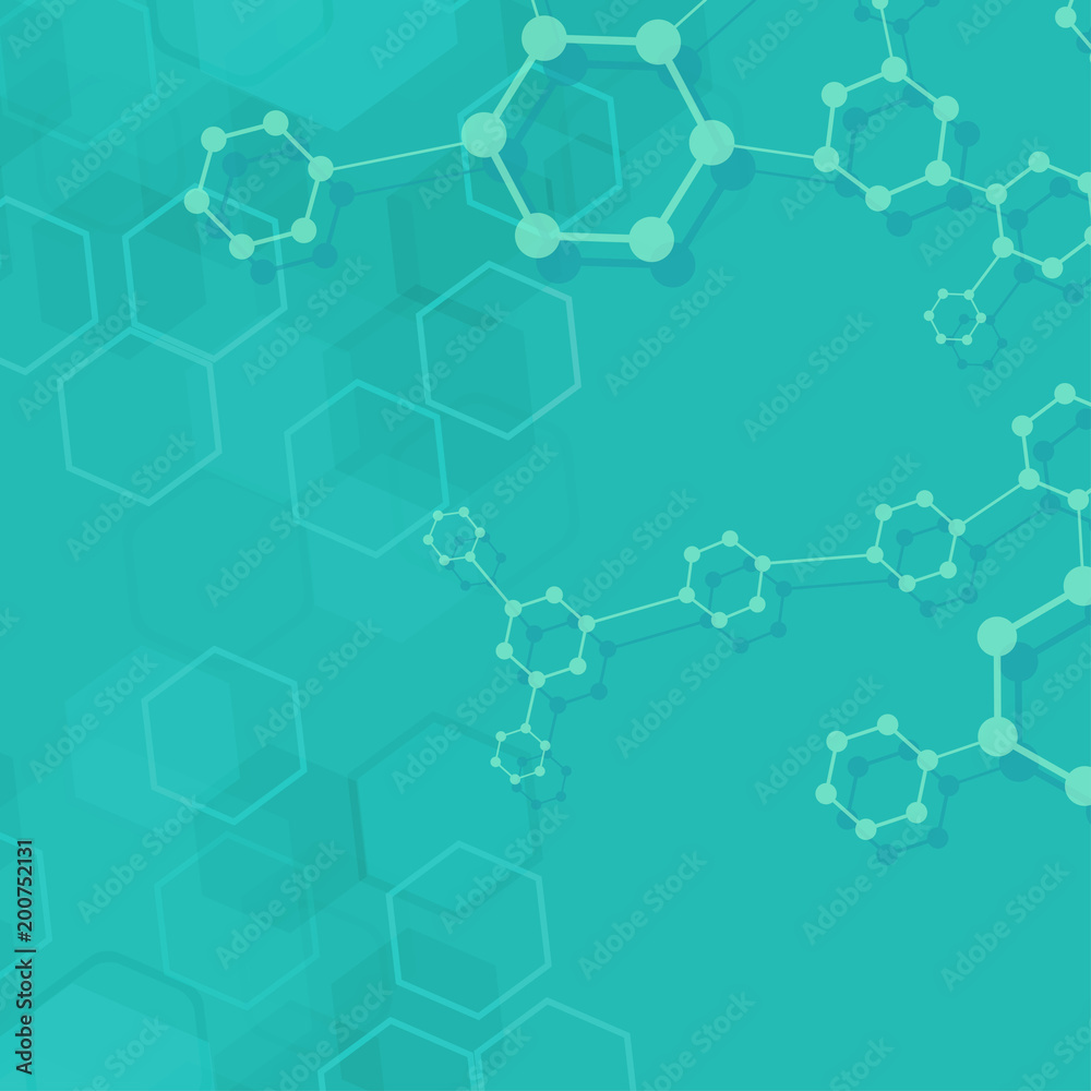 Geometric abstract background with connected line and dots. Structure molecule and communication. Scientific concept for your design. Medical, technology, science background. illustration. Geometric abstract background with connected line and dots. Structure molecule and communication. Scientific concept for your design. Medical, technology, science background. illustration.