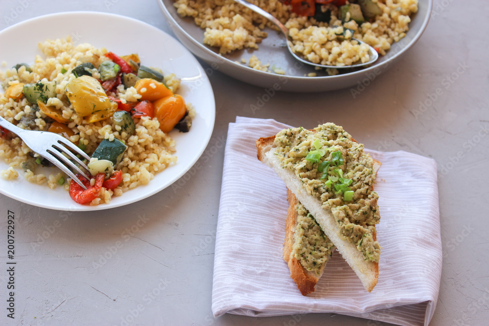 Groats of processed wheat Bulgur Groats of processed wheat Bulgur