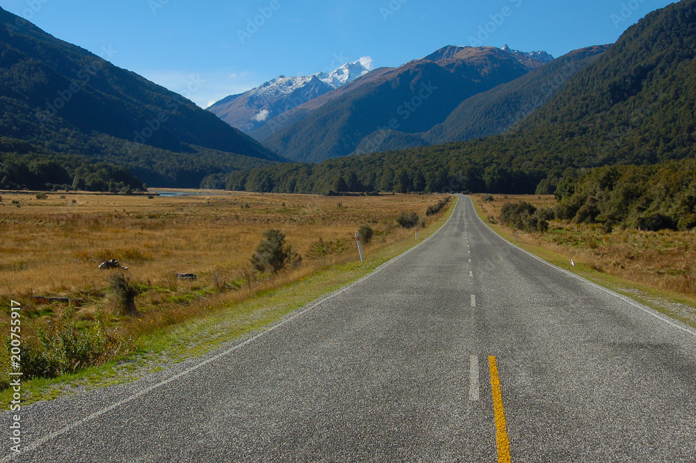 Fototapeta premium Aspiring National Nueva Zelanda