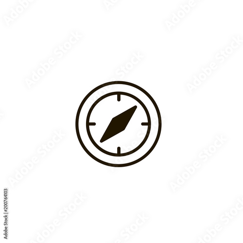 compas icon. compas design
