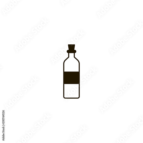 bottle icon. sign design
