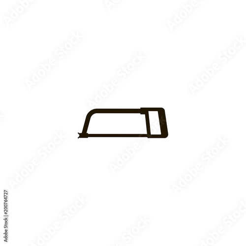hacksaw icon. sign design