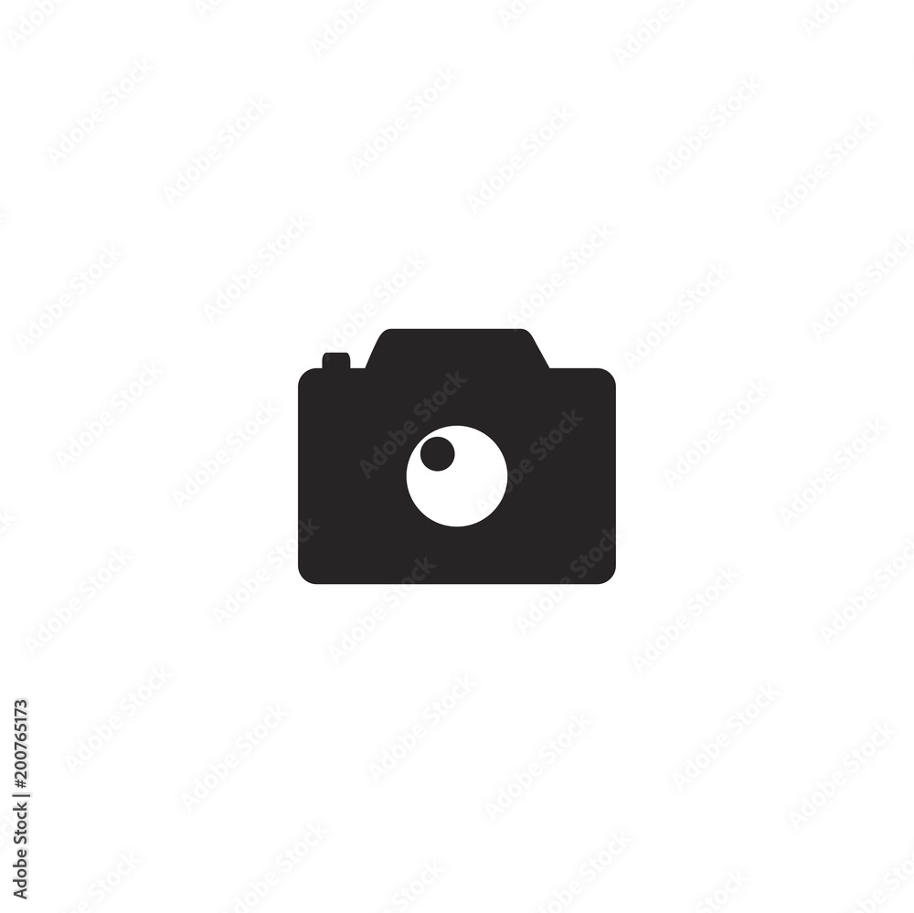 photo camera icon. sign design