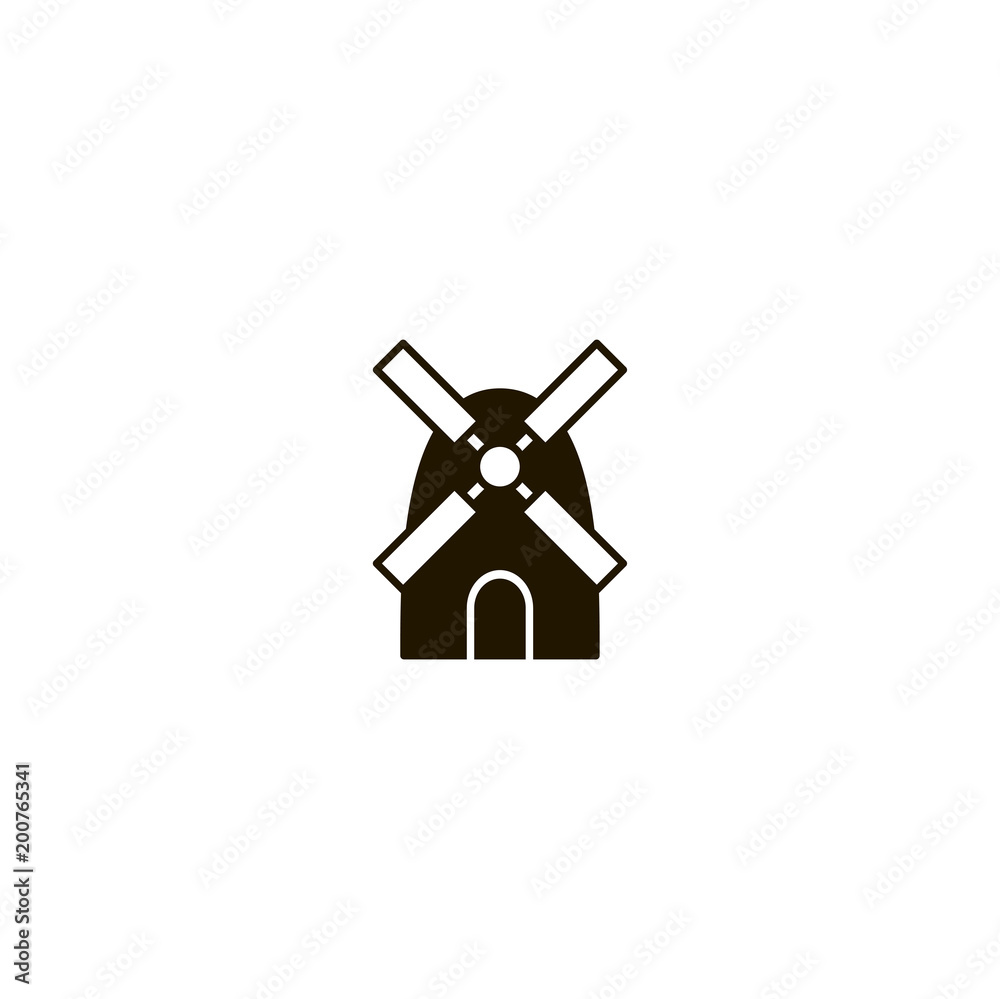 windmill icon. sign design