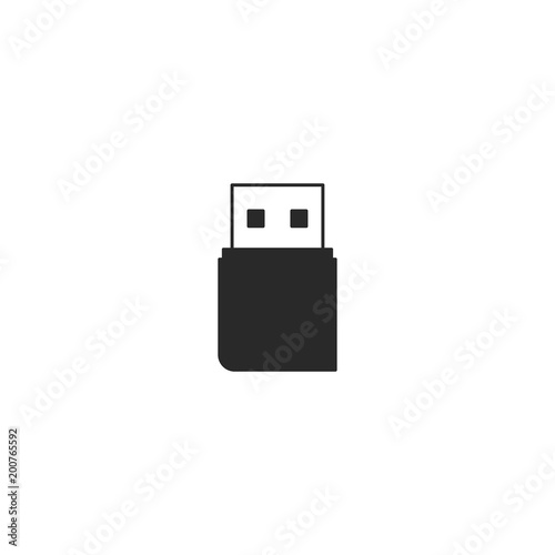 usb icon. sign design