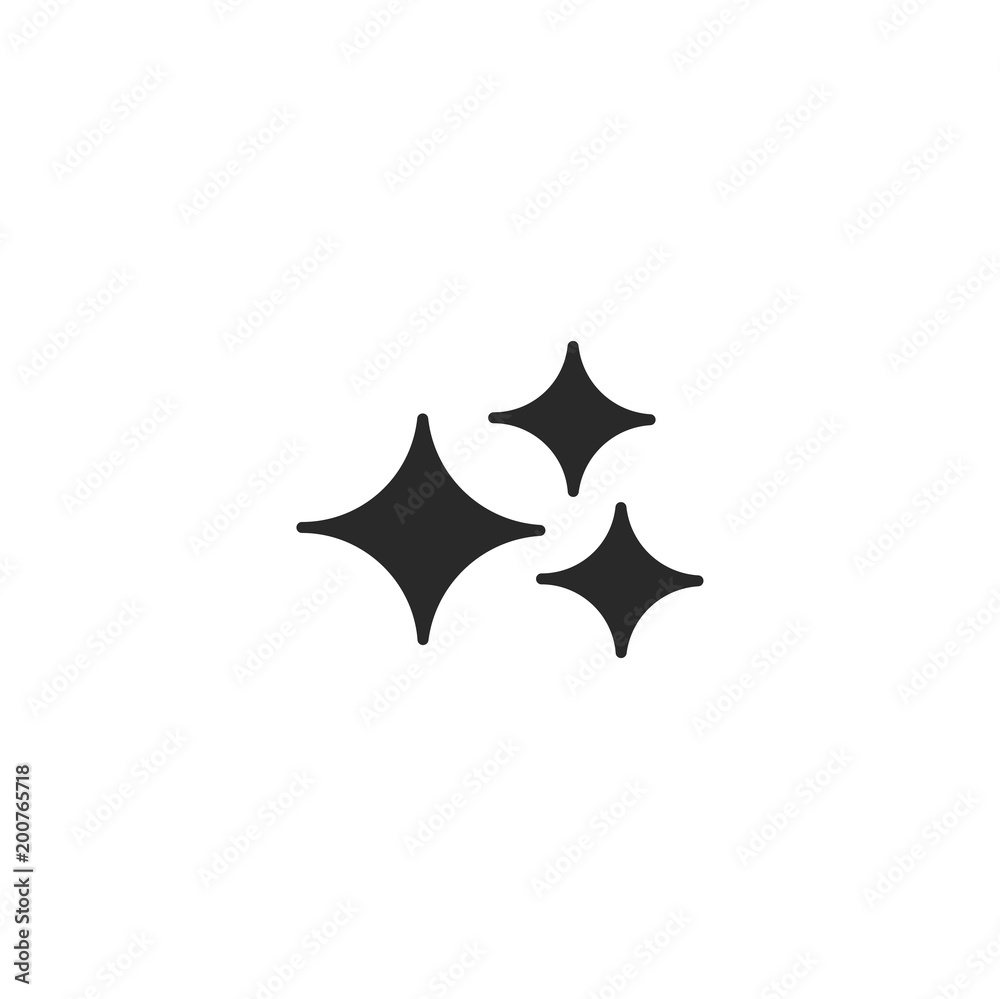 shine icon. sign design shine icon. sign design
