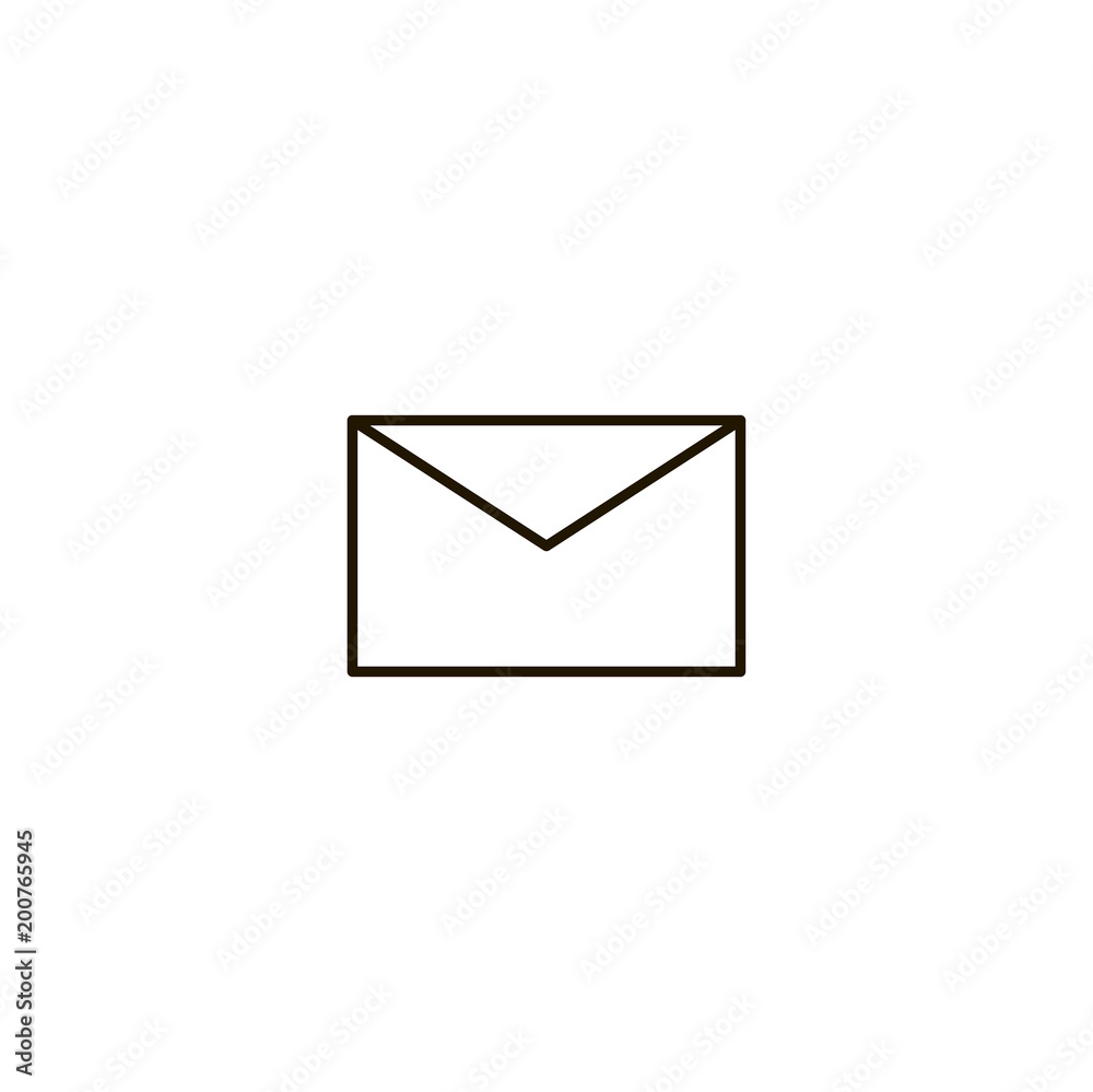envelope icon. sign design envelope icon. sign design