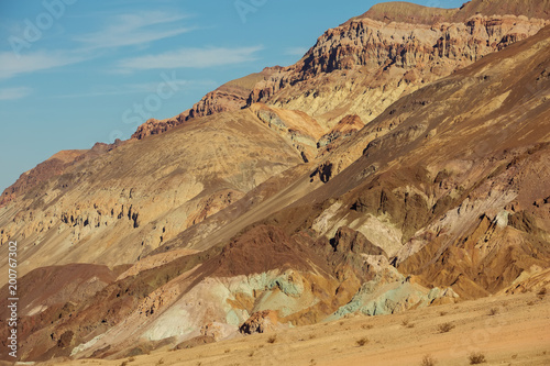 Artist's Palette landmark place in Death Valley National Park, California, USA