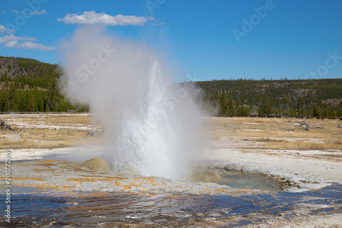 Black sands geyser basin