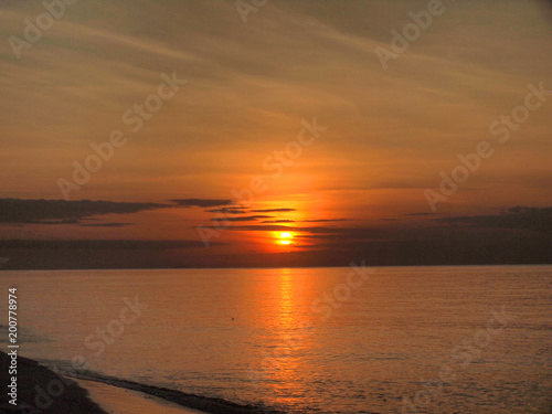 sunrise in the sea © paisan191