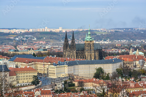 Prague Castle is a UNESCO World Heritage Site.