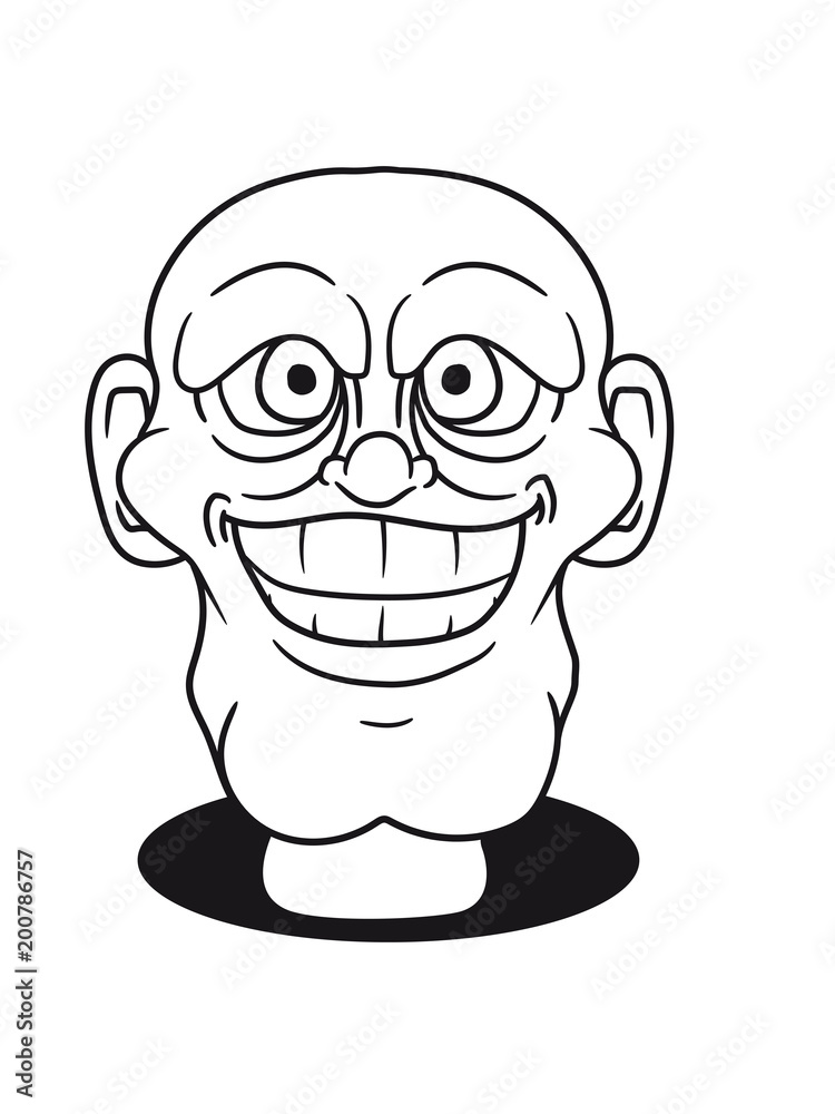 gesicht kopf loch boden glatze grinsen verrückt wahnsinnig lustig cool comic cartoon clipart gesicht kopf loch boden glatze grinsen verrückt wahnsinnig lustig cool comic cartoon clipart
