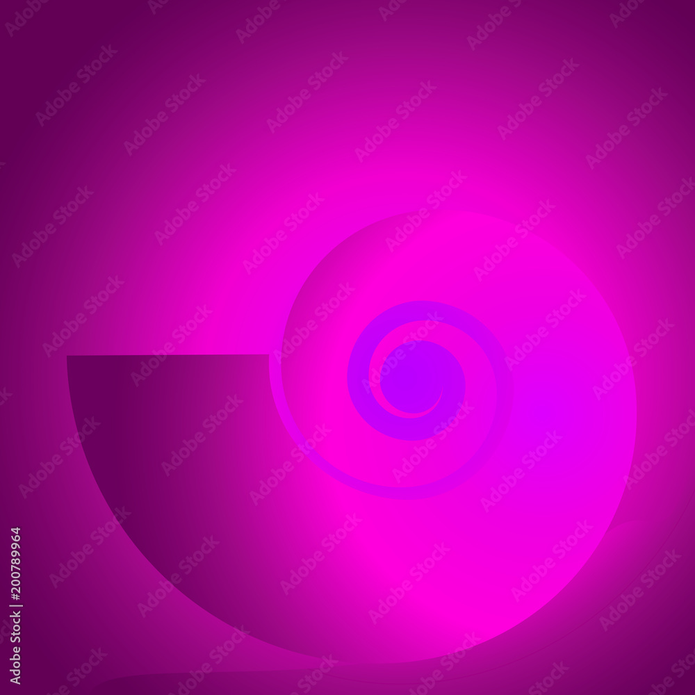 spiral nautilus colors swirl background Design elements09 spiral nautilus colors swirl background Design elements09