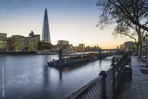 Beautiful London City skyli...