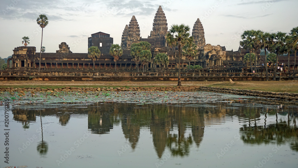 afternoon at angkor wat temple afternoon at angkor wat temple