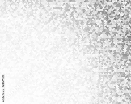 triangle mosaic black white gradient background design elements03