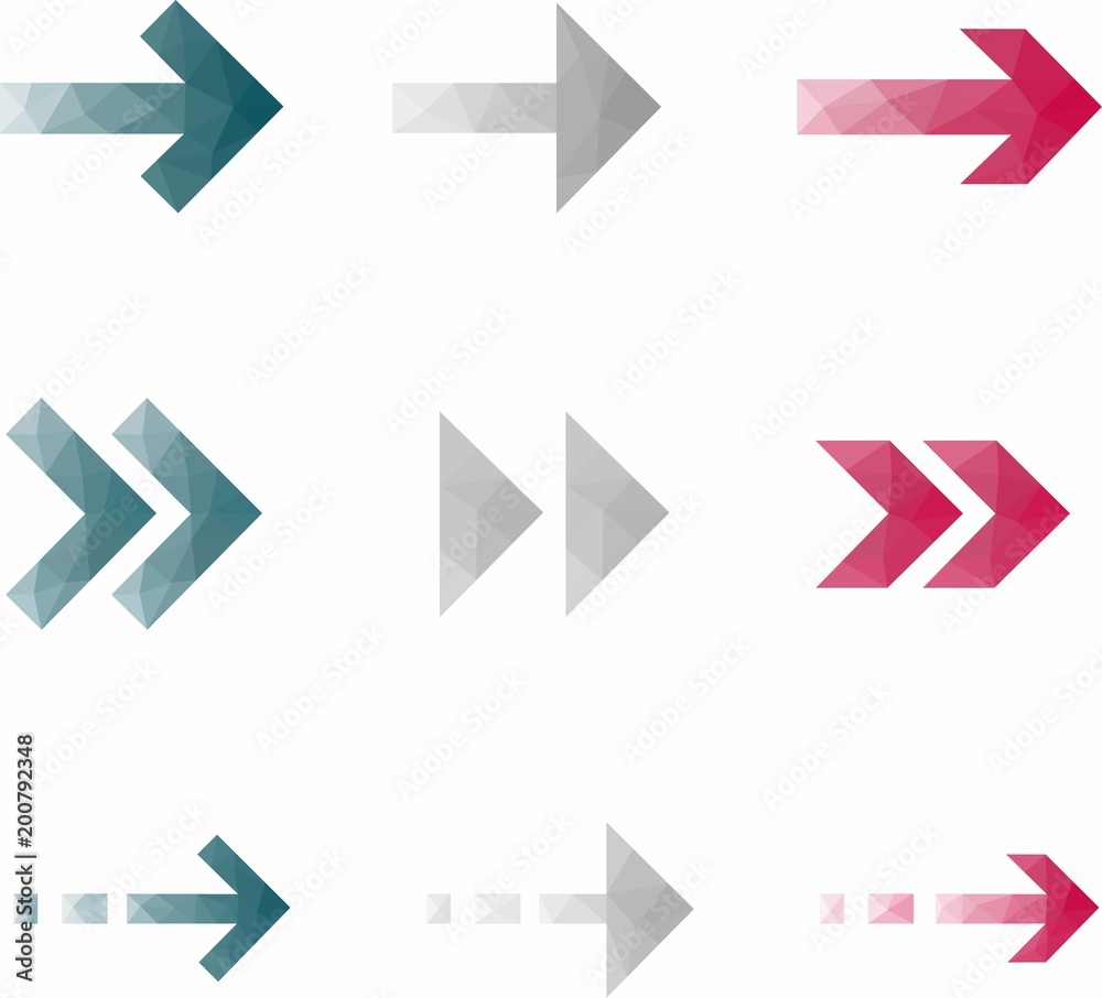 original arrows on white background original arrows on white background
