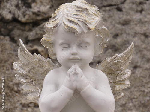 Fototapeta kuchenna angel estatua
