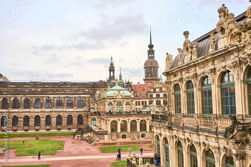 Famous Zwinger palace, Dresden, Saxony, Germany