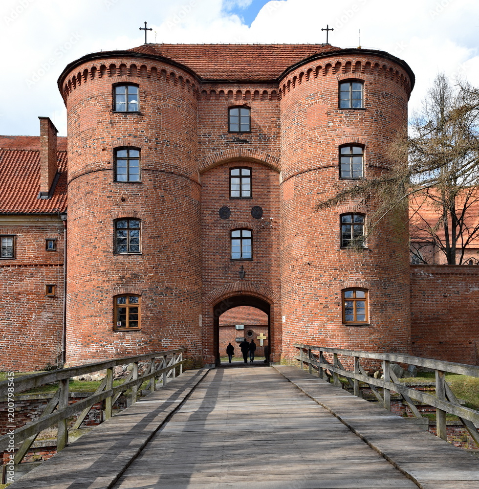 Eingang der Festung in Frombork