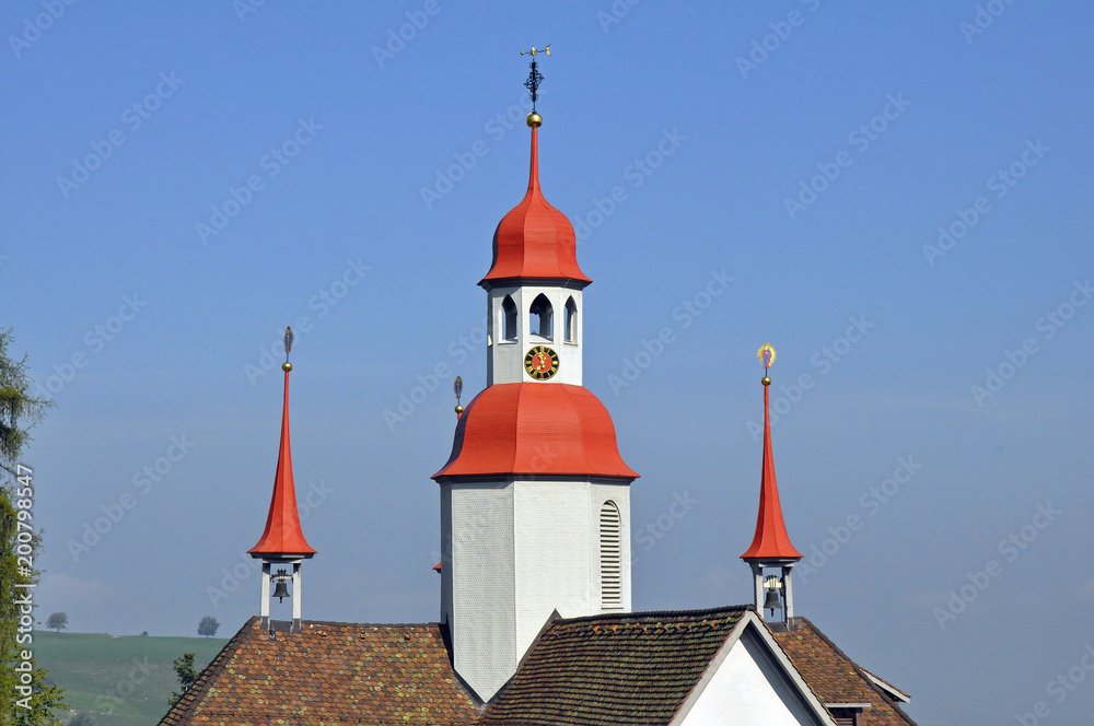 Wallfahrtskirche Hergiswald, Kriens Stock Photo Adobe Stock