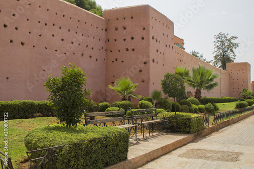 walls in marrakesh