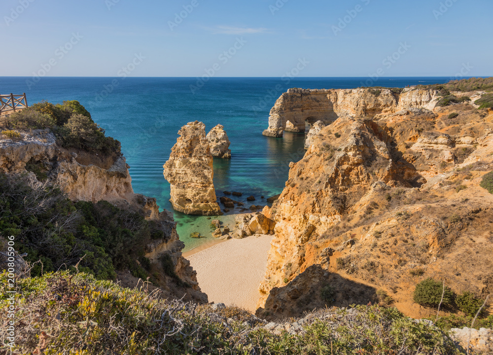 Marinha beach, Algarve Portugal