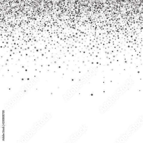 Abstract pattern of random falling stars