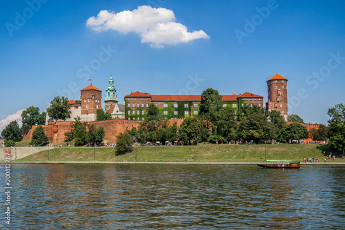 Krakow, Poland. Wawel historic royal castle and cathedral