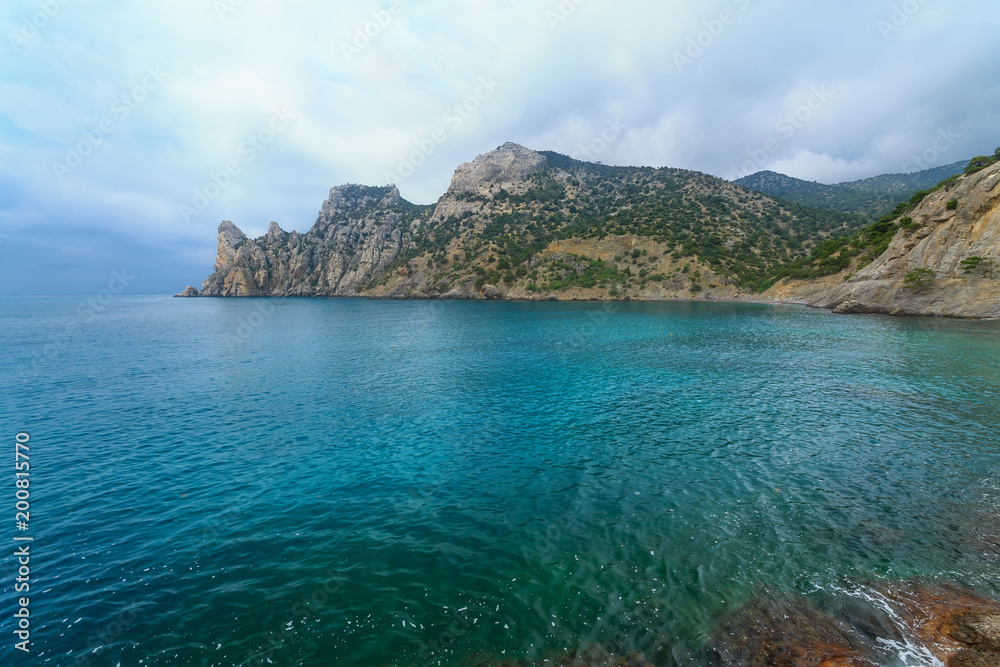 Naklejka premium Novy`i` Svet Golitsyn / bright summer photos Crimea