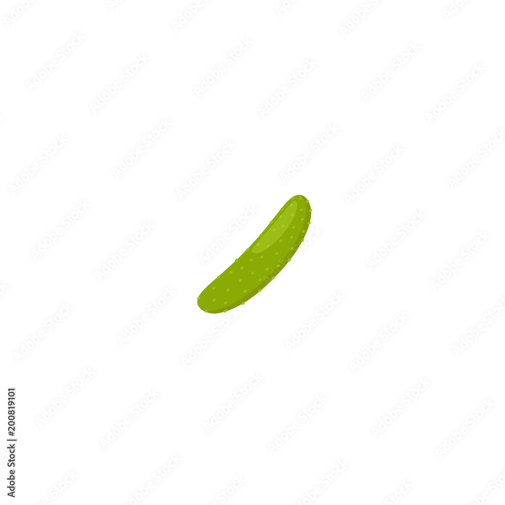 Tasty organic cucumber isolated on white background Tasty organic cucumber isolated on white background