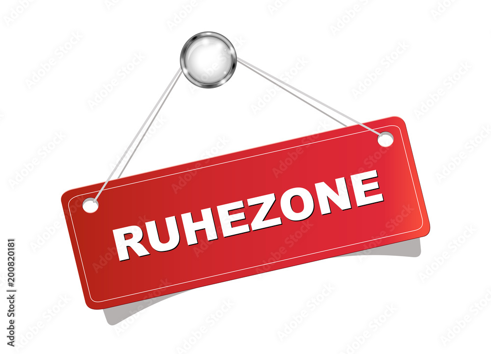 Ruhezone
Hinweis Schild in rot aufgehängt.
Vektor Illustration isoliert auf weißem Hintergrund Ruhezone
Hinweis Schild in rot aufgehängt.
Vektor Illustration isoliert auf weißem Hintergrund