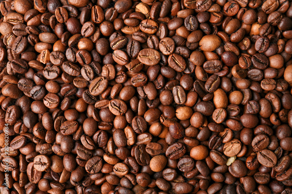 Aromatic roasted coffee beans Aromatic roasted coffee beans