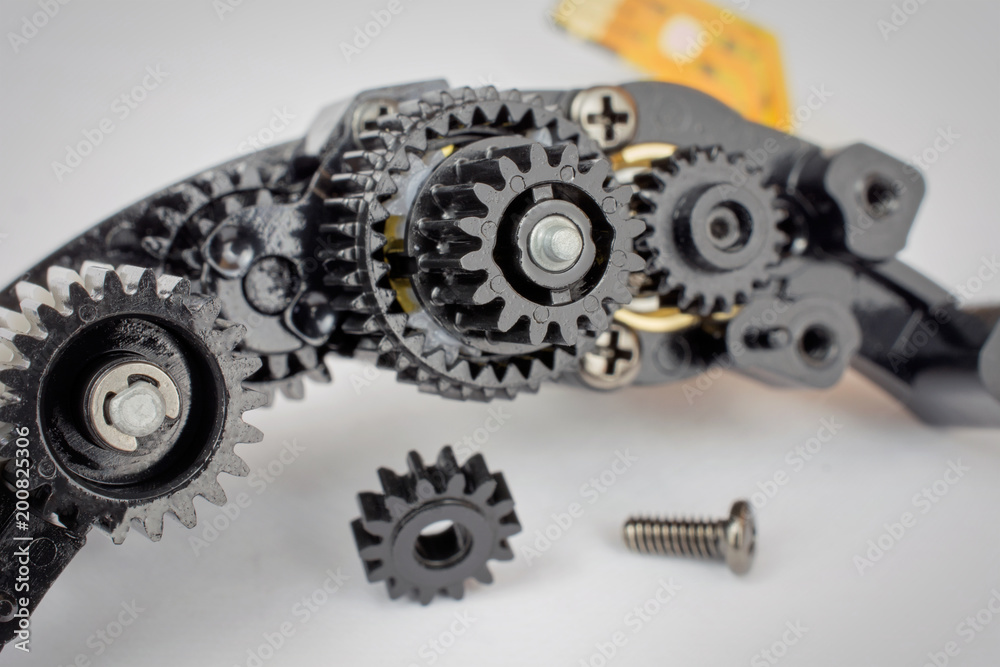 Gear Repair Part of zoom mechanism autofocus camera lens Gear Repair Part of zoom mechanism autofocus camera lens
