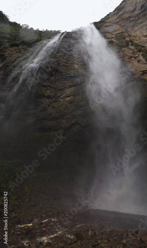 Gocta waterfall, 771m high. Chachapoyas, Amazonas, Peru