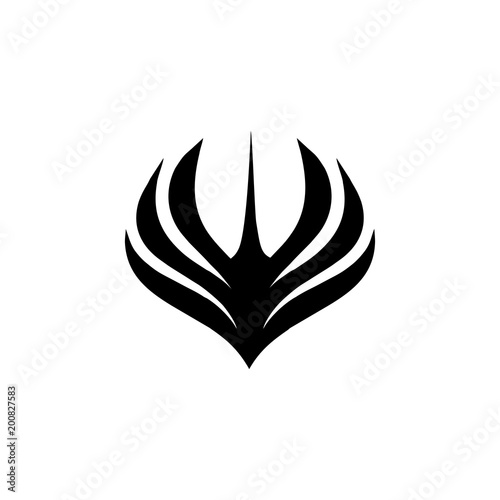 weed logo vector