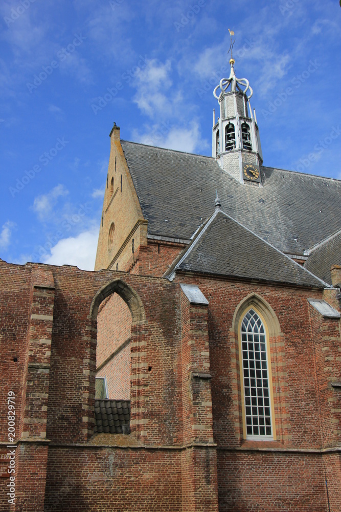 Ruin Church - Bergen, the Netherlands