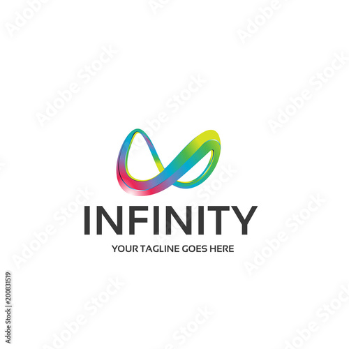 infinity logo template