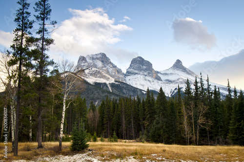 Autum Withe the Three Sisters photo