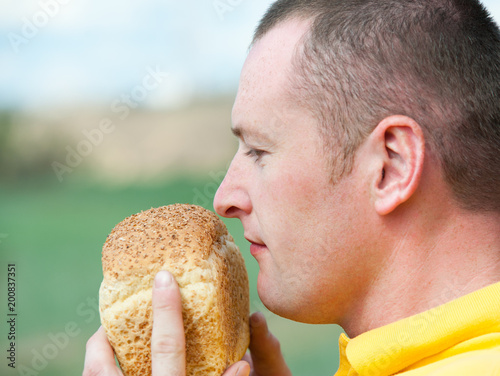 smell of bread photo