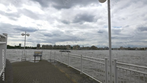 The Limehouse Dock in London photo