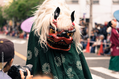 日本のまつり　獅子舞