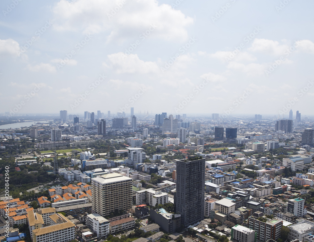 Obraz premium Bangkok Cityscape big city