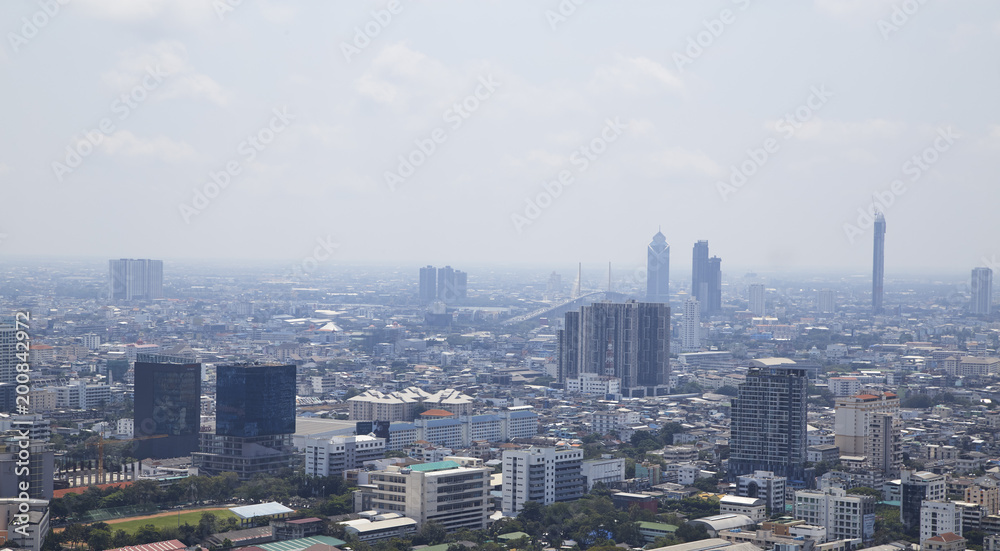 Bangkok Cityscape big city