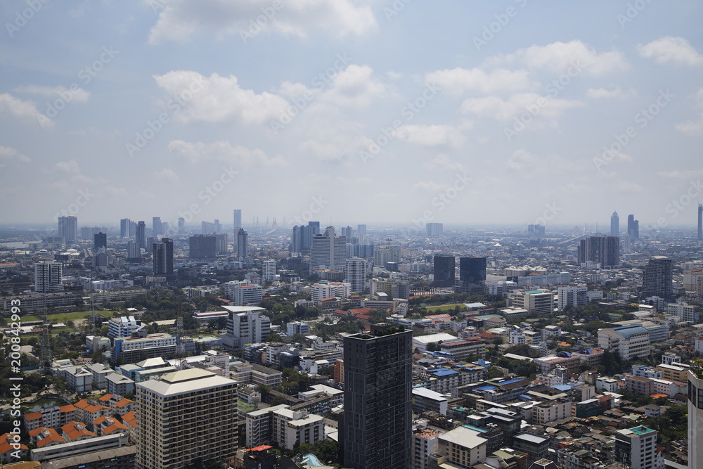 Bangkok Cityscape big city