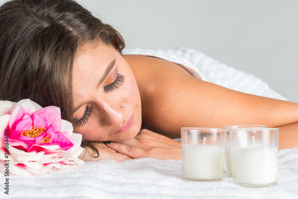 Woman Getting Massage Woman Getting Massage