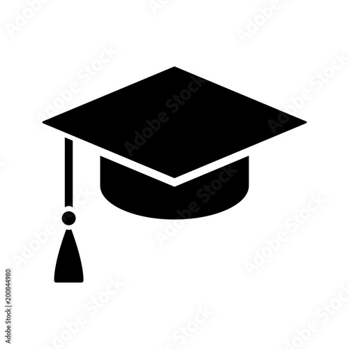 education icon, graduation icon vector